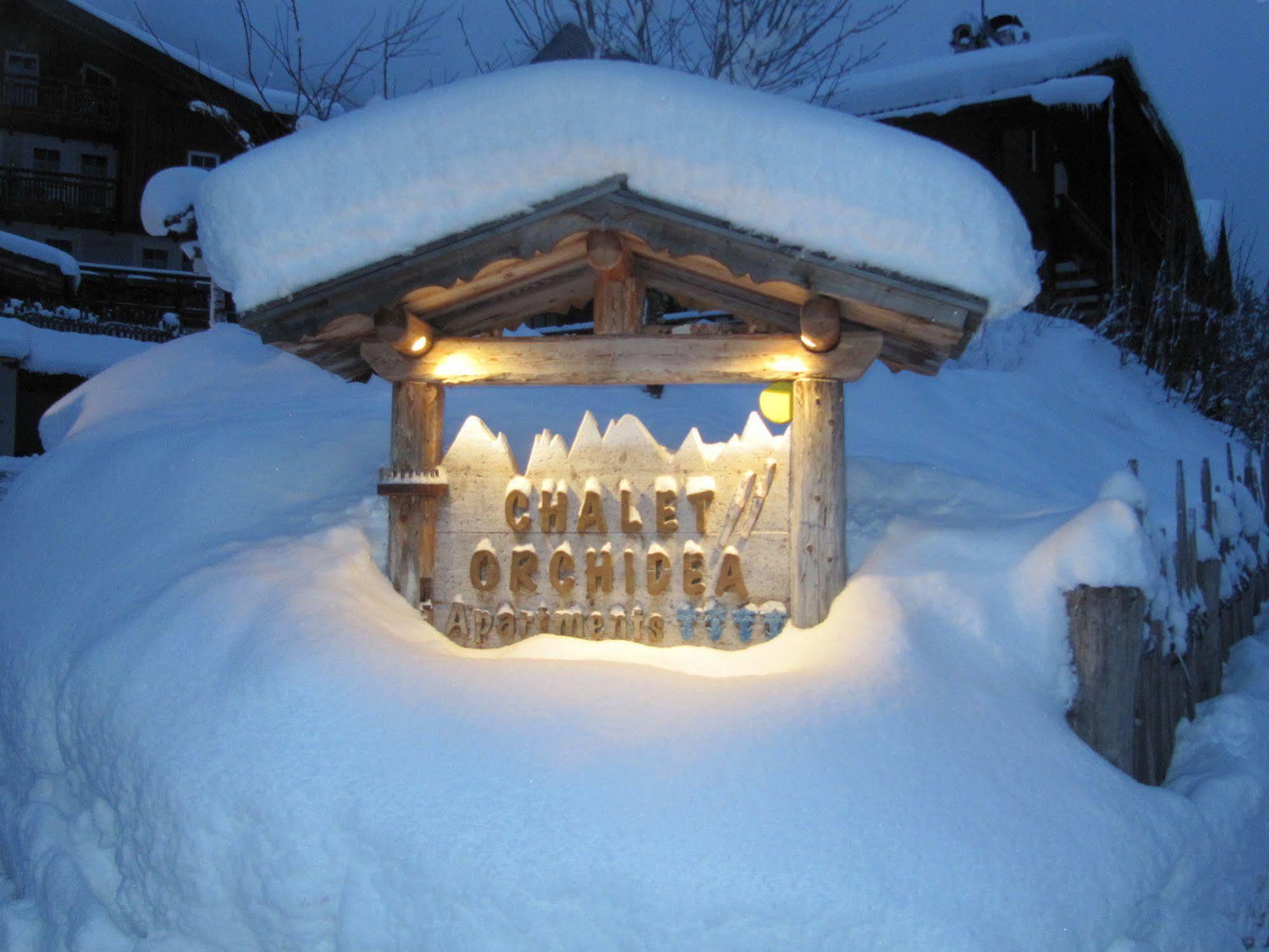 Appartamenti Chalet Orchidea Канацеи Экстерьер фото